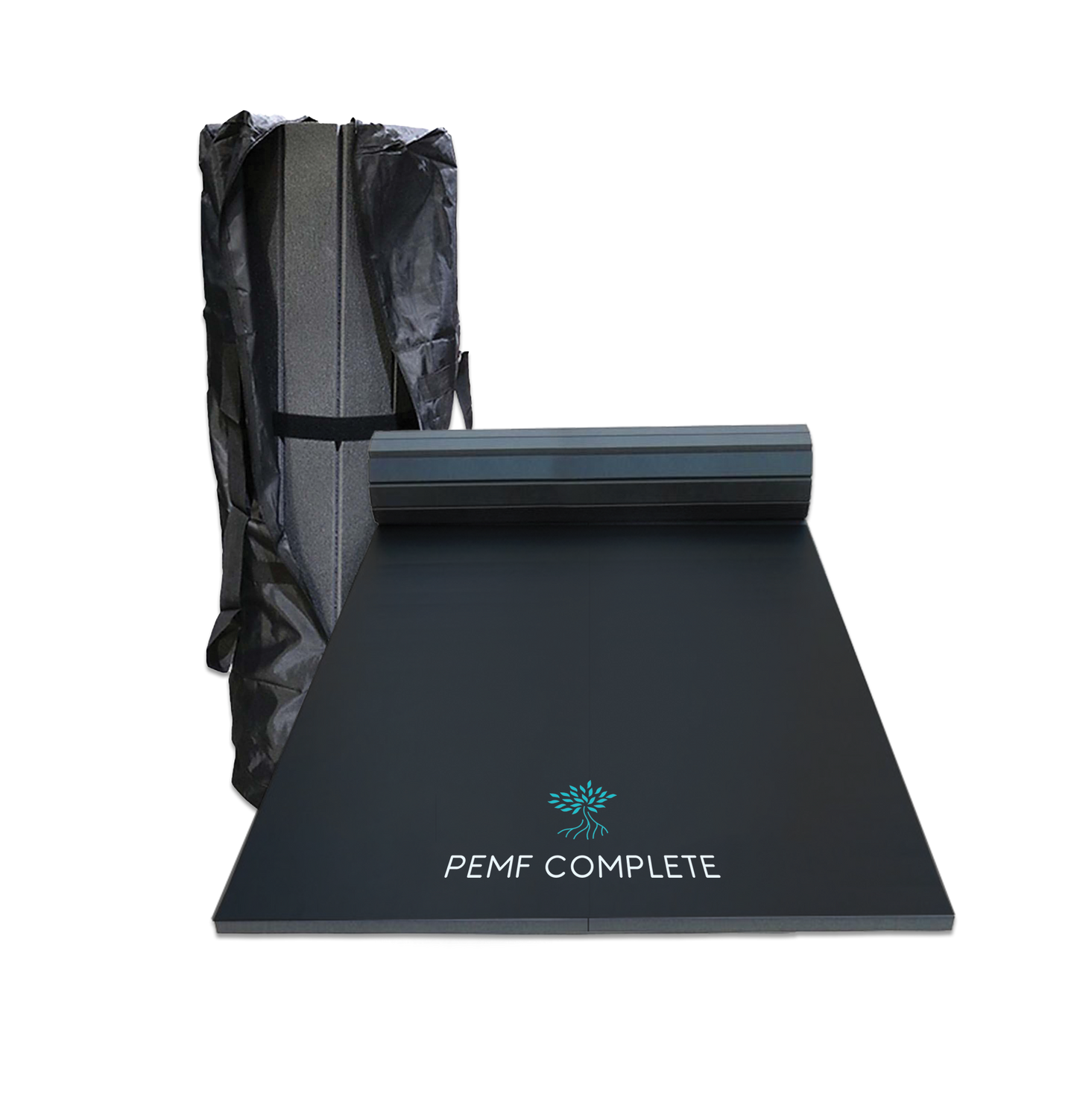 5x10 Black Portable Stall Mat with Storage Bag