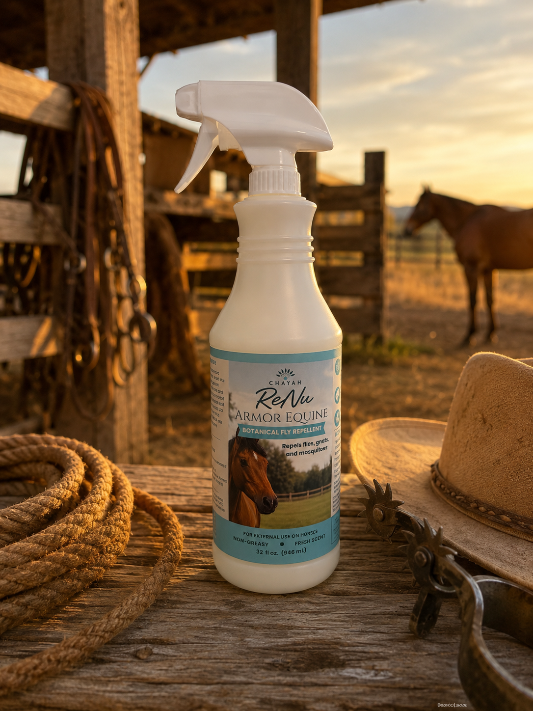 ReNu Armor Equine - Botanical Fly Repellent 32oz