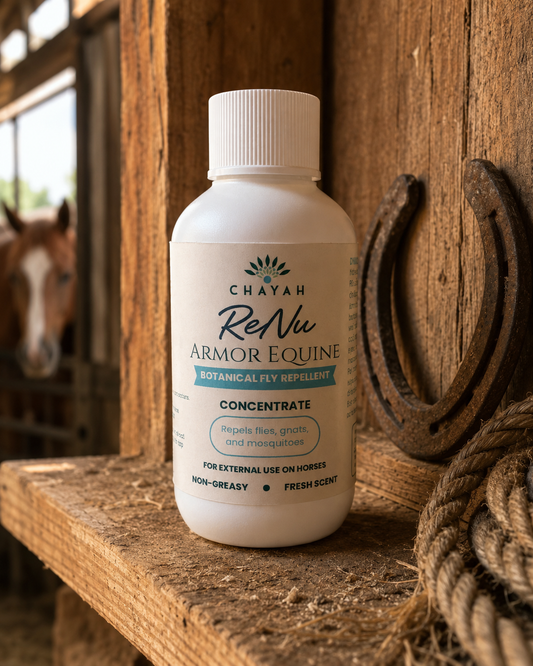 ReNu Armor Equine - Botanical Fly Repellent Concentrate 2oz
