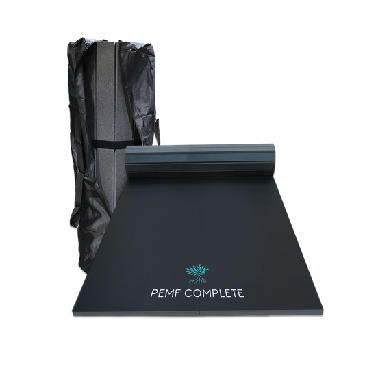 5x10 Black Portable Stall Mat with Storage Bag