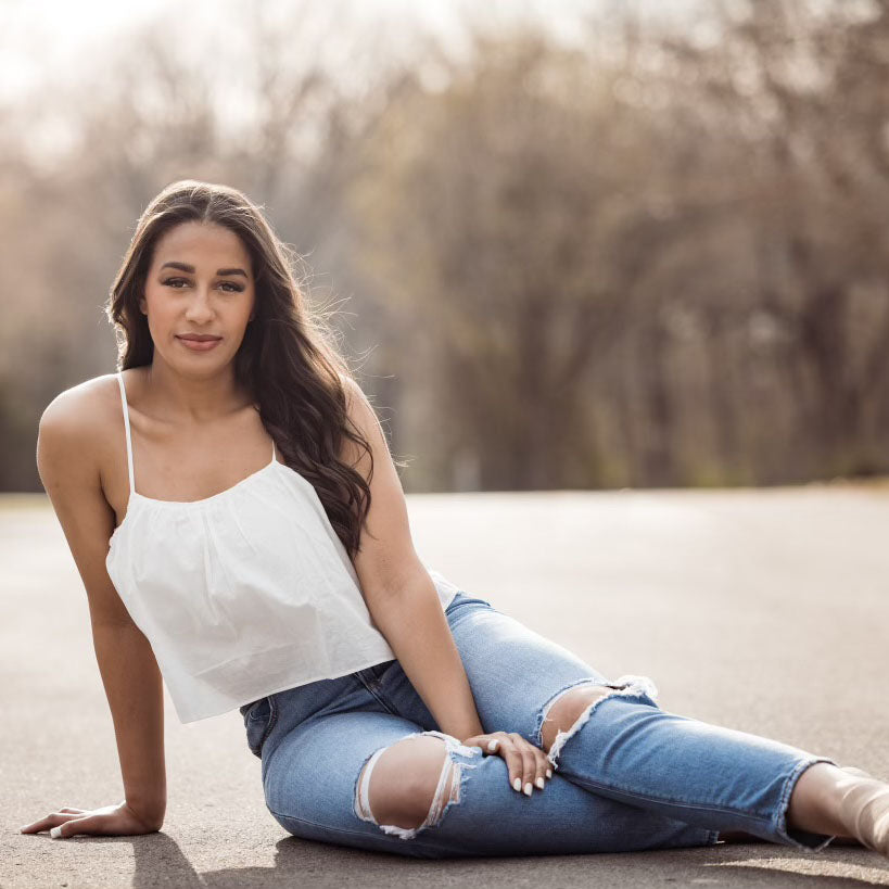 Brooklyn Berry outdoor portrait