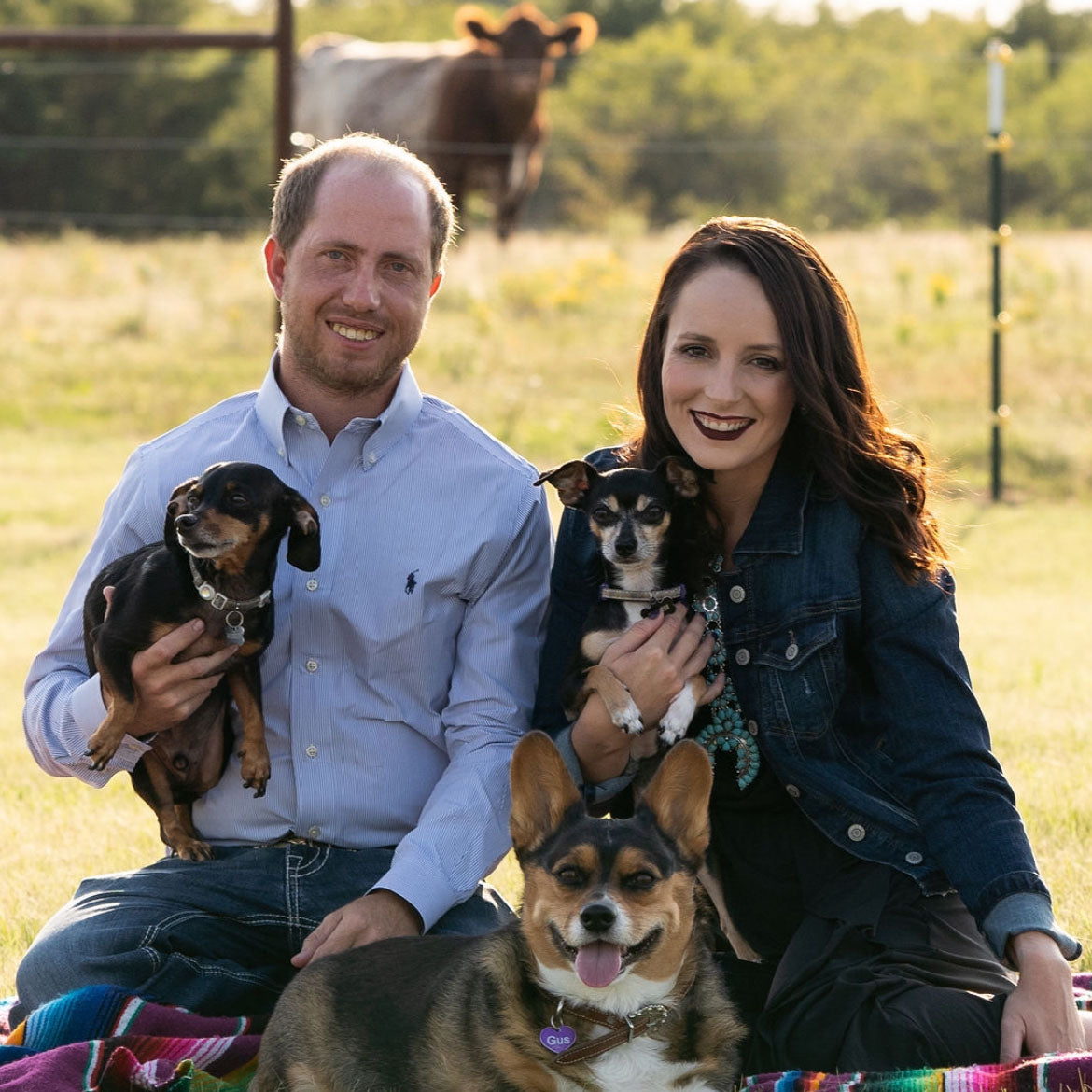 Kristin Dunn, husband, and pets